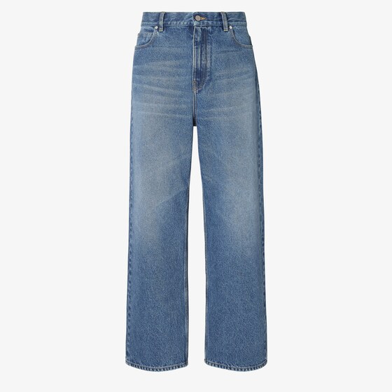 Fendi Relaxed-fit five-pocket trousers