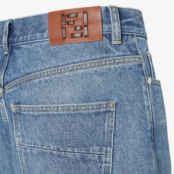 Fendi Relaxed-fit five-pocket trousers | Thumbnail 3