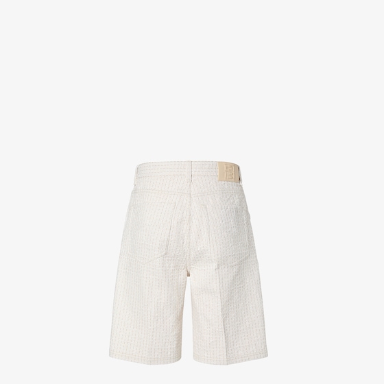 Fendi Five-pocket Bermuda shorts with a relaxed fit | Thumbnail 2