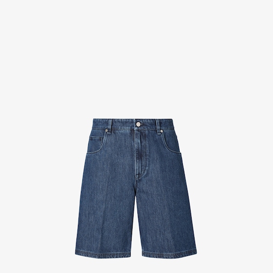 Fendi Bermudas In Blue
