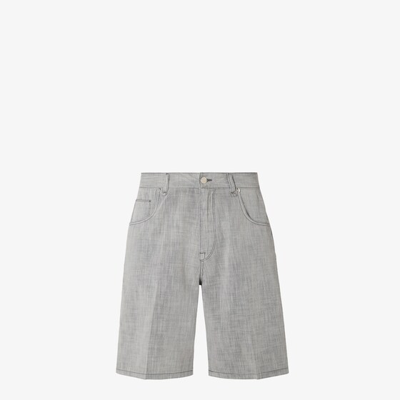 Fendi Five-pocket Bermuda shorts with a relaxed fit