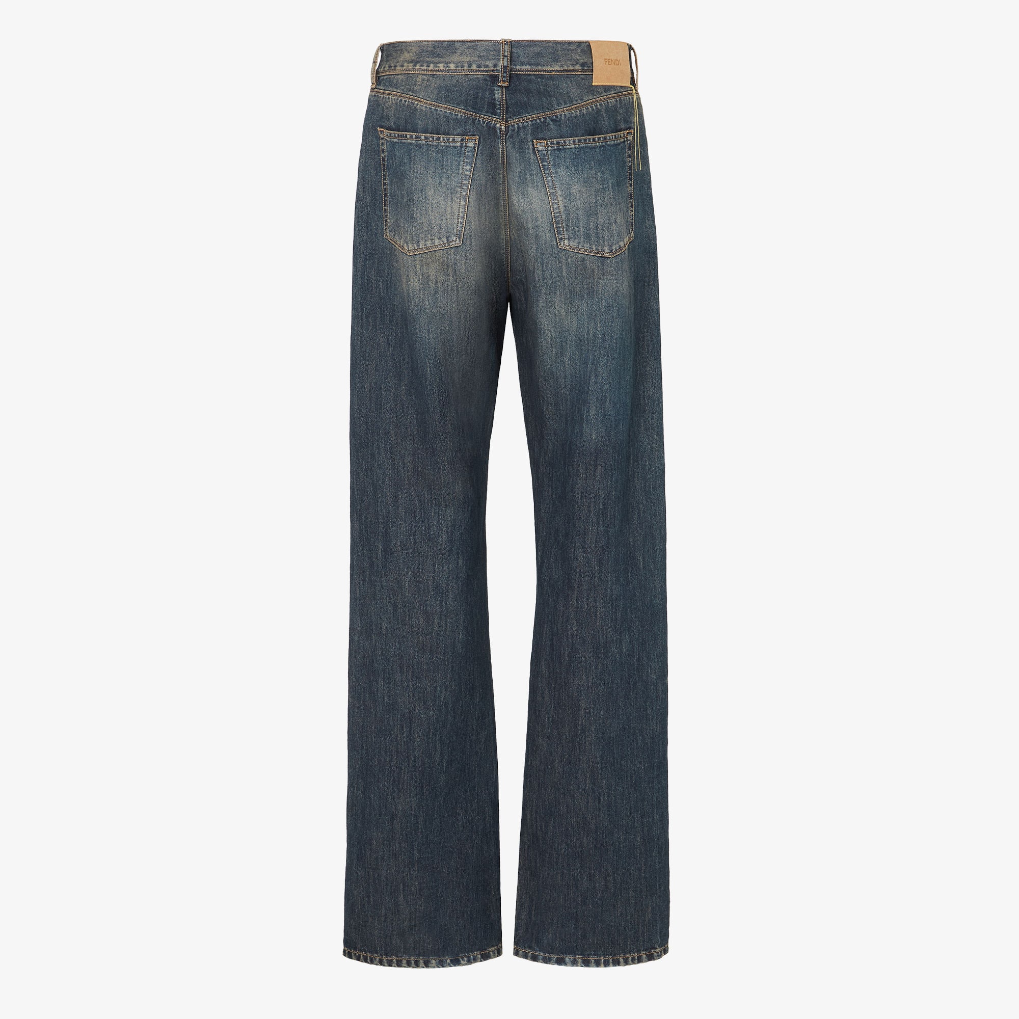FENDI フェンディ　ジーンズ Long Jeans - Blue | FENDI US