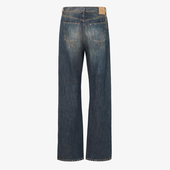 Fendi Regular-fit 5-pocket trousers, made of blue mid-weight | Thumbnail 2