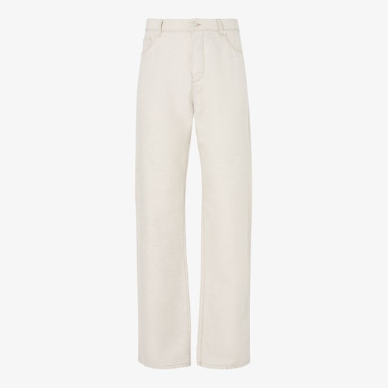 Fendi Regular-fit 5-pocket trousers, made from Selleria denim