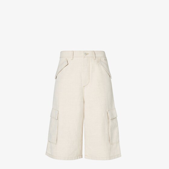 Fendi Bermudas In White