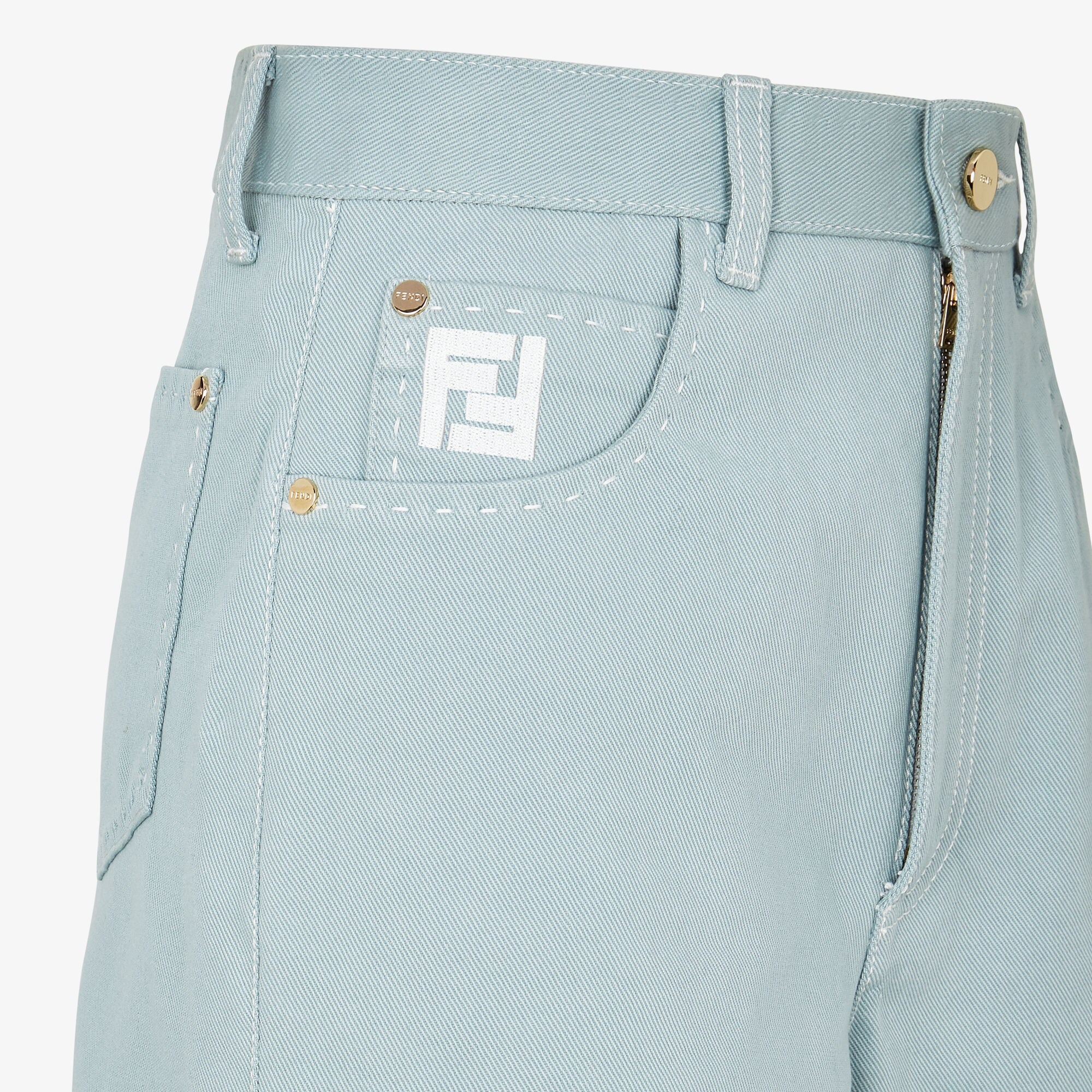 Fendi denim pants best sale