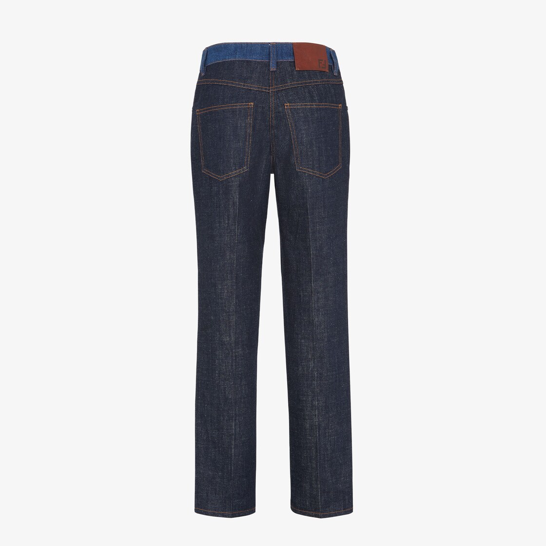 Long Jeans Blue two-tone denim trousers Blue - Image 2/3