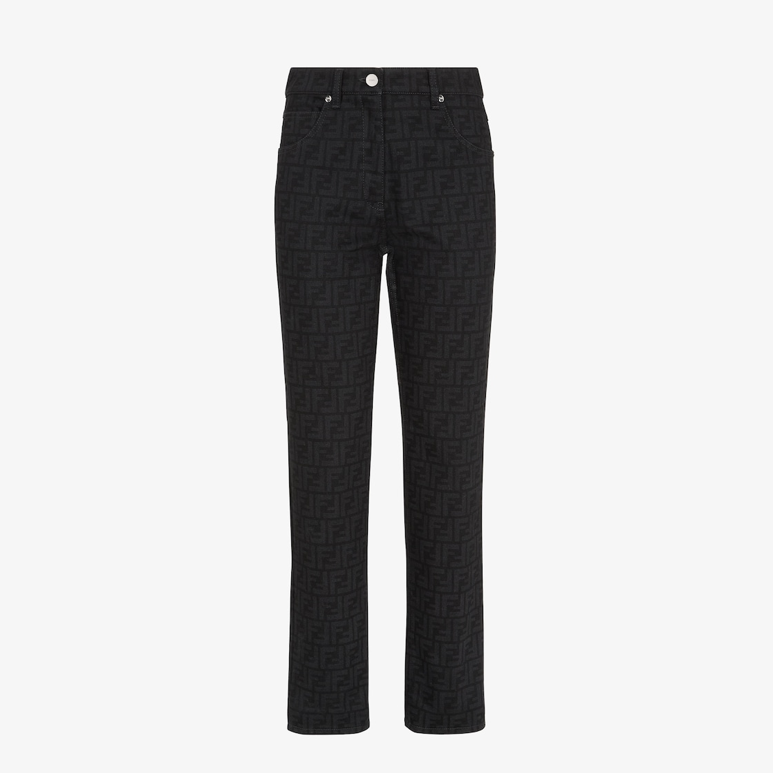 Long Jeans Black FF denim trousers Black - Image 1/4