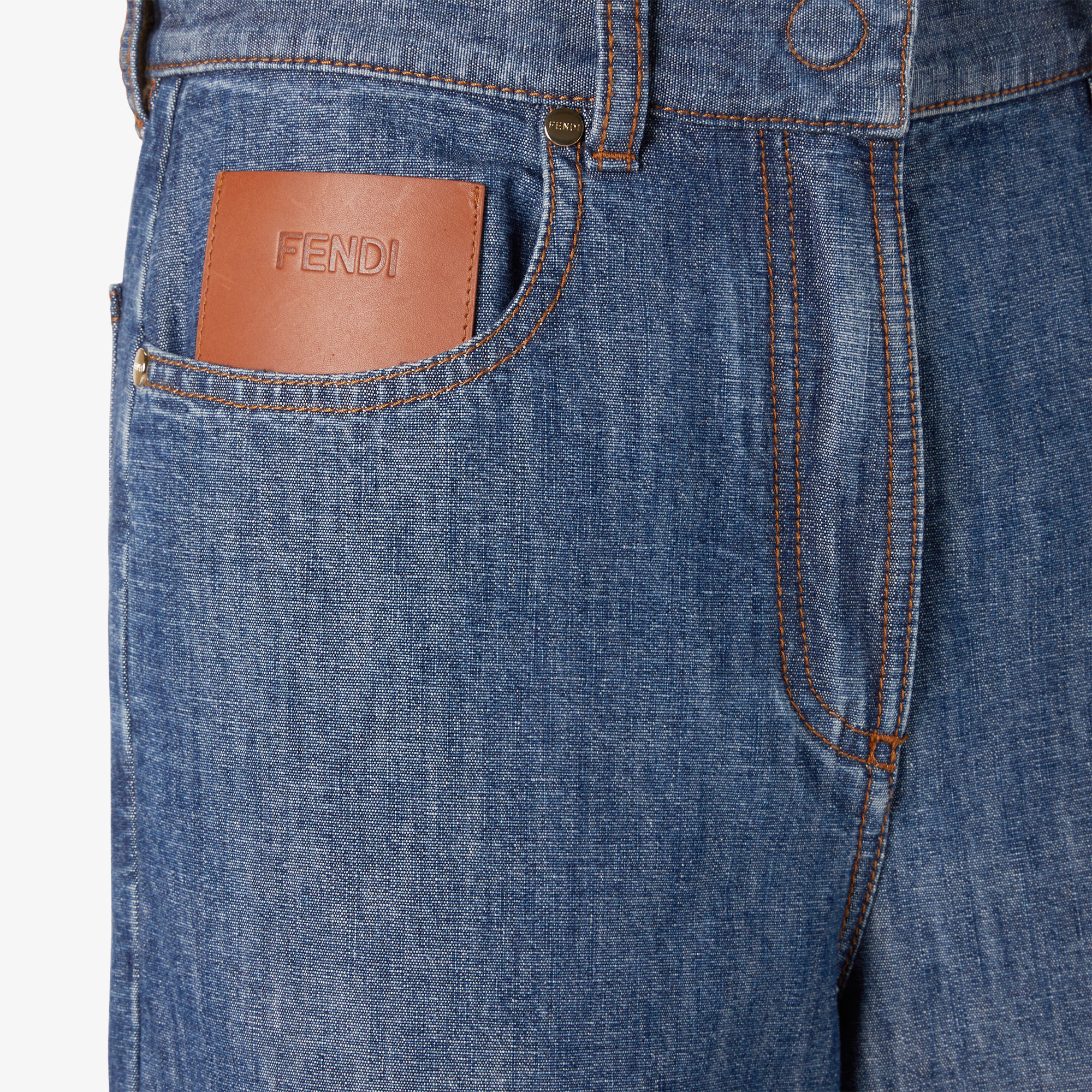 Long Jeans - Blue | FENDI International