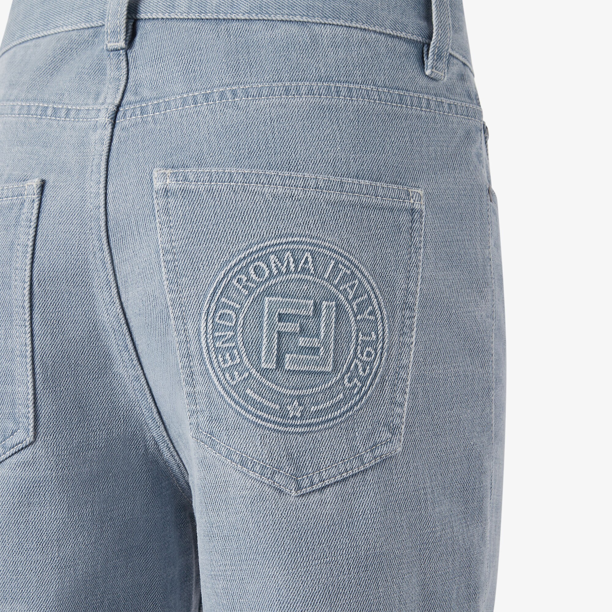 デニム・ジーパン FENDI SS25 'Go-To' jeans (FLP864ASMB F1RX3) Long Jeans Jeans Blue | Fendi