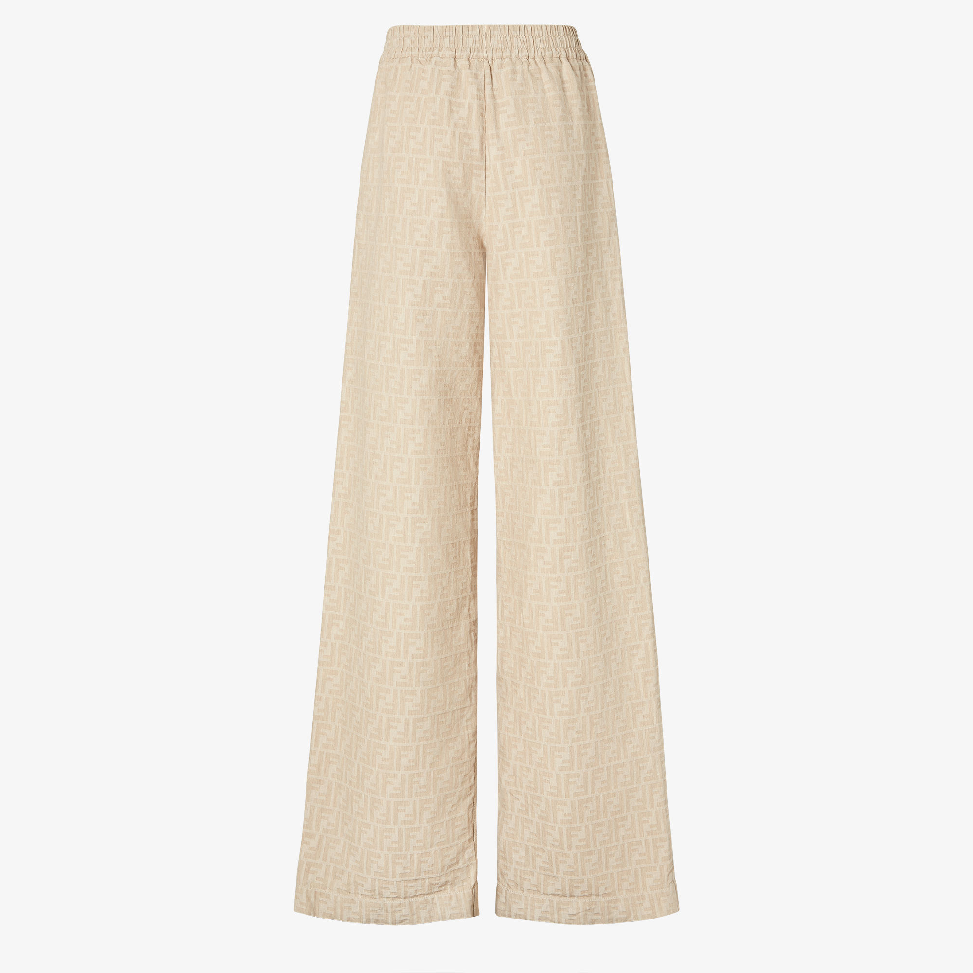 パンツ Fendi Ff Beige Chambray Denim Pants FLP869ASMFF1SAZ_02?hash=