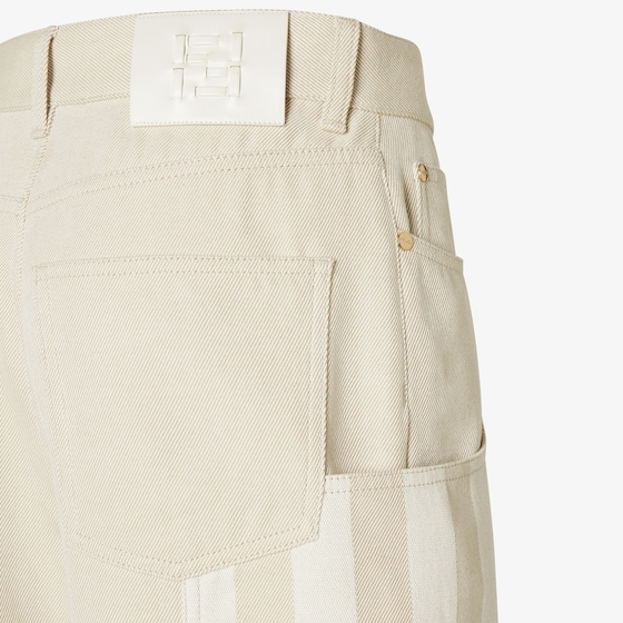 Fendi Five-pocket trousers with large patch, cargo pockets on | Thumbnail 3