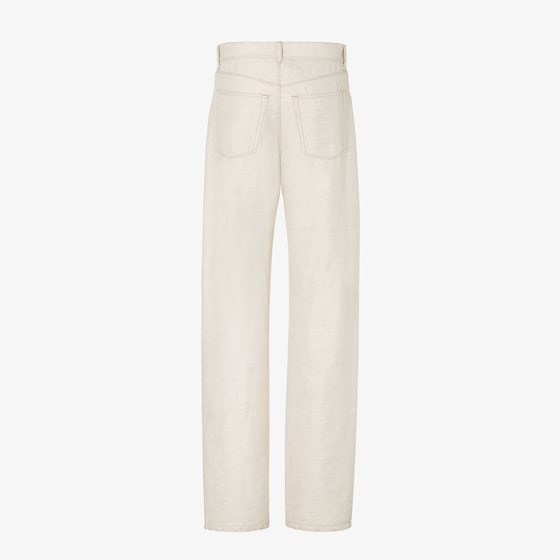 Fendi Regular-fit 5-pocket trousers made of Selleria denim in | Thumbnail 2