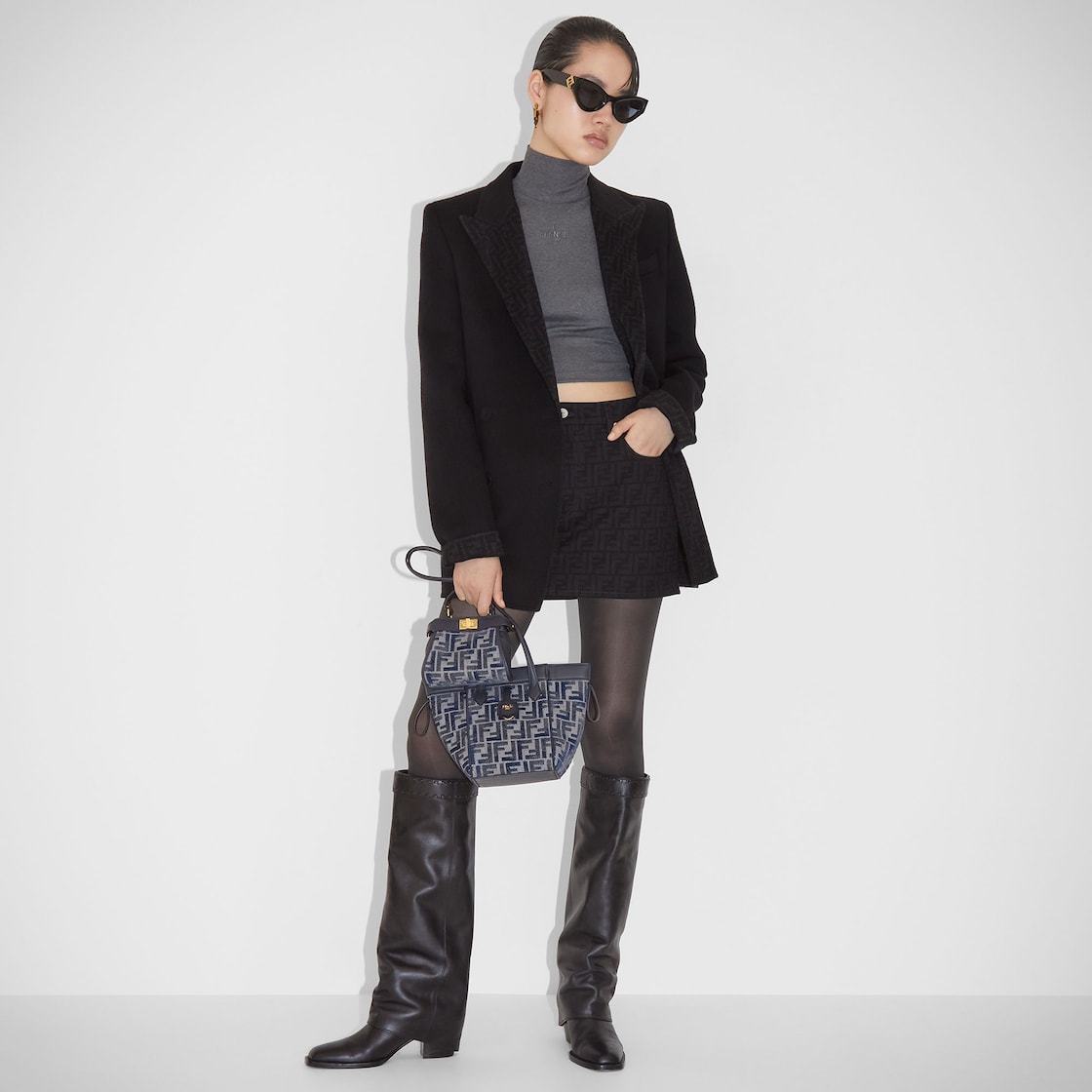 Jeans Skirt Jeans Black | Fendi Jeans Skirt Jeans Black | Fendi