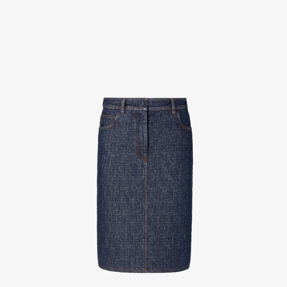 Fendi Skirt In Blue