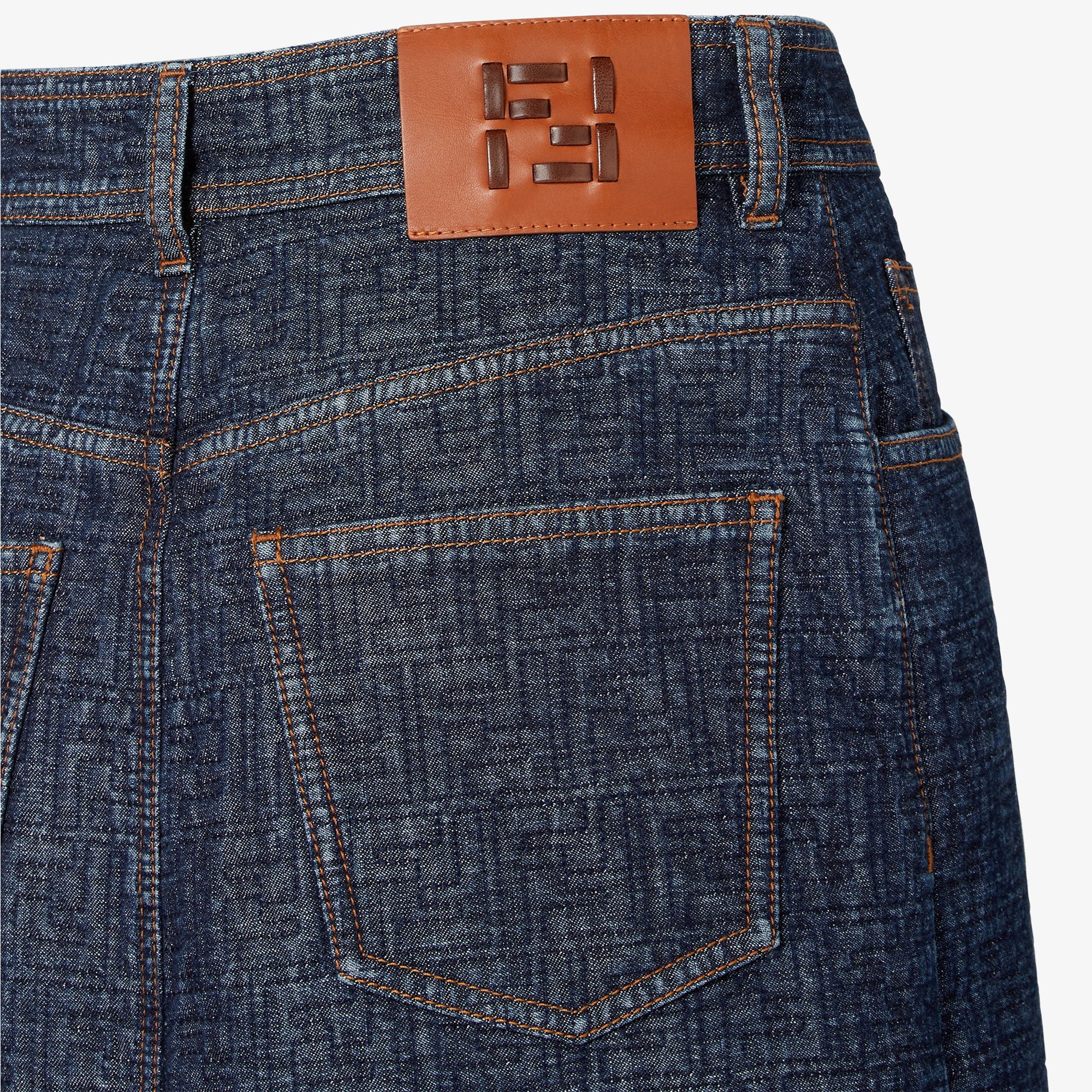 Skirt - Blue | FENDI US