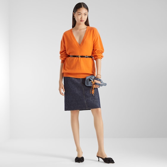 Fendi Flared midi skirt | Thumbnail 5