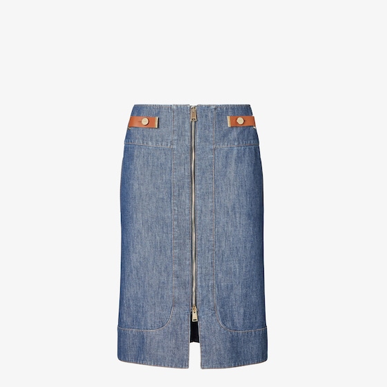 Fendi Straight midi skirt