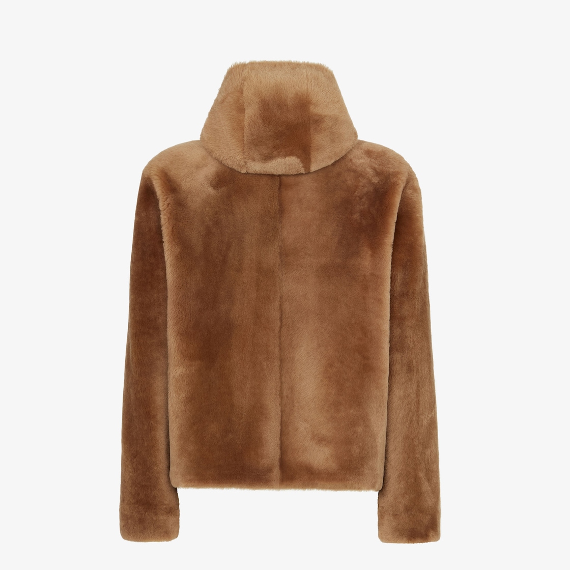 Fendi store shearling hoodie