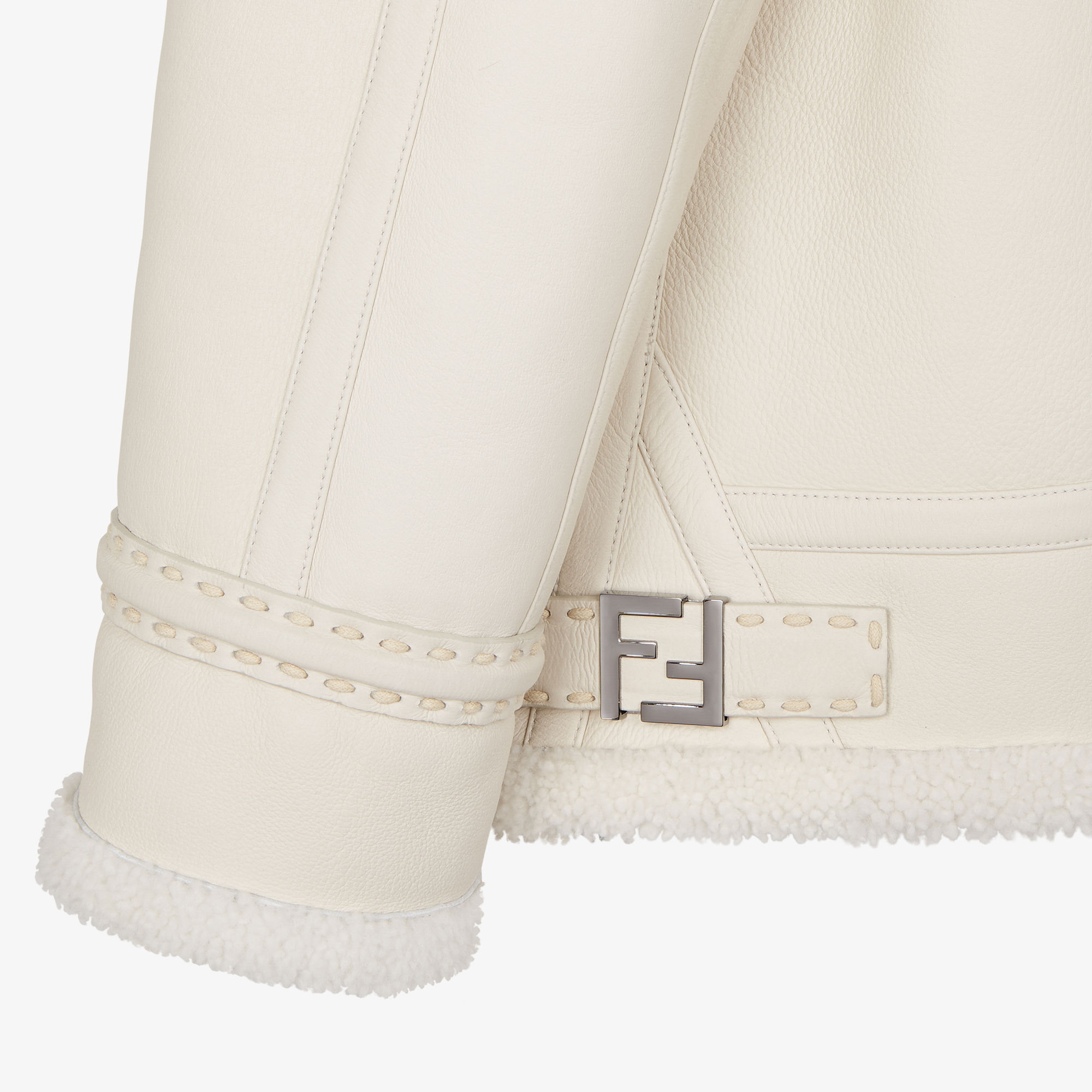 Jacket Fur White | Fendi Jacket Fur White | Fendi