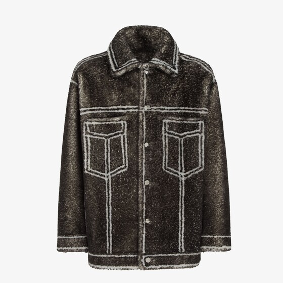 Fendi Blouson In Black