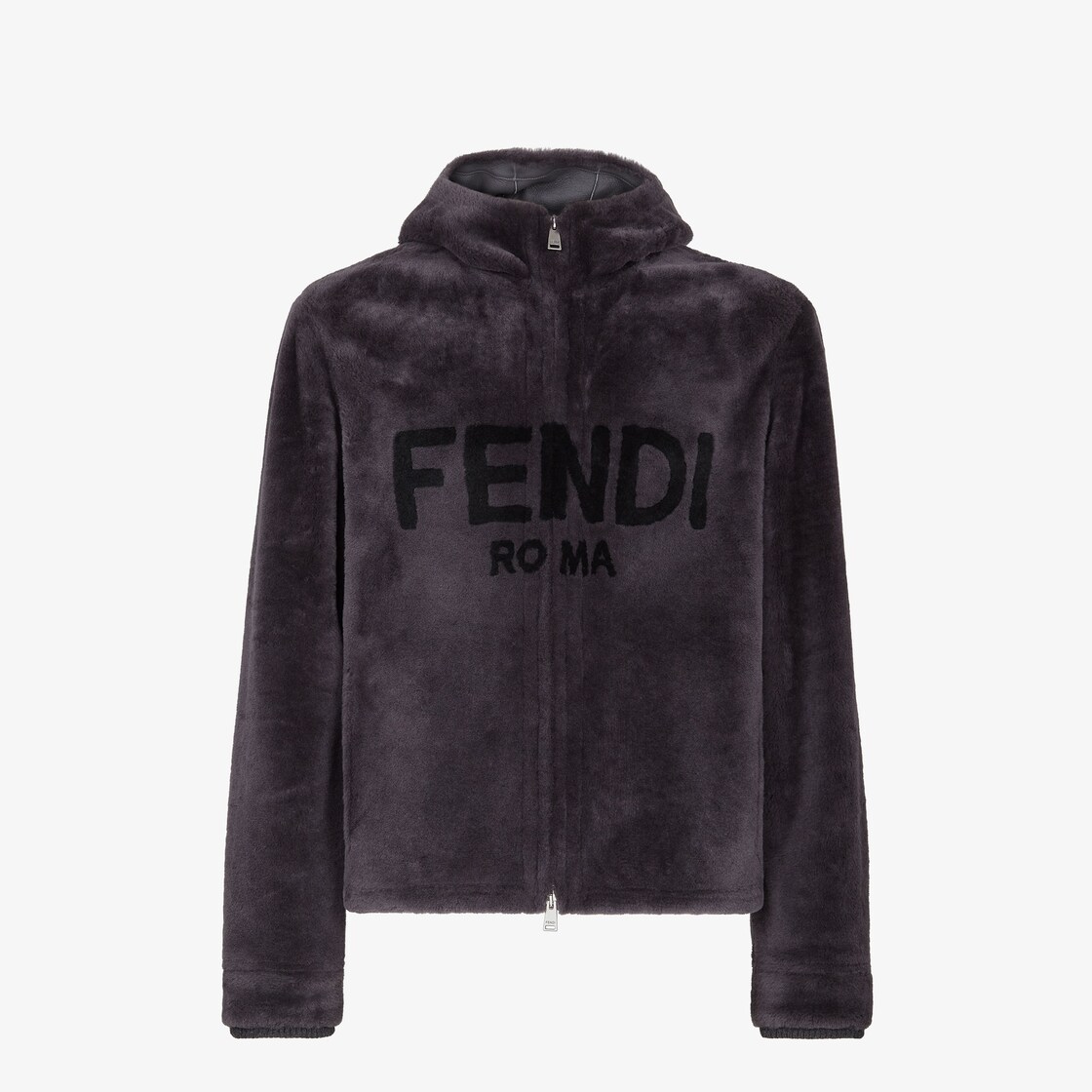 Fendi shearling outlet hoodie