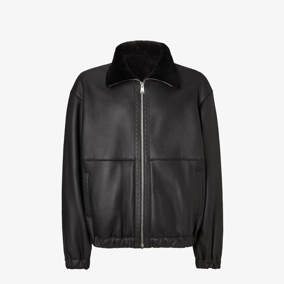 Fendi Blouson In Black