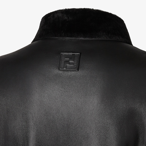 Fendi Oversized blouson jacket with high collar | Thumbnail 3