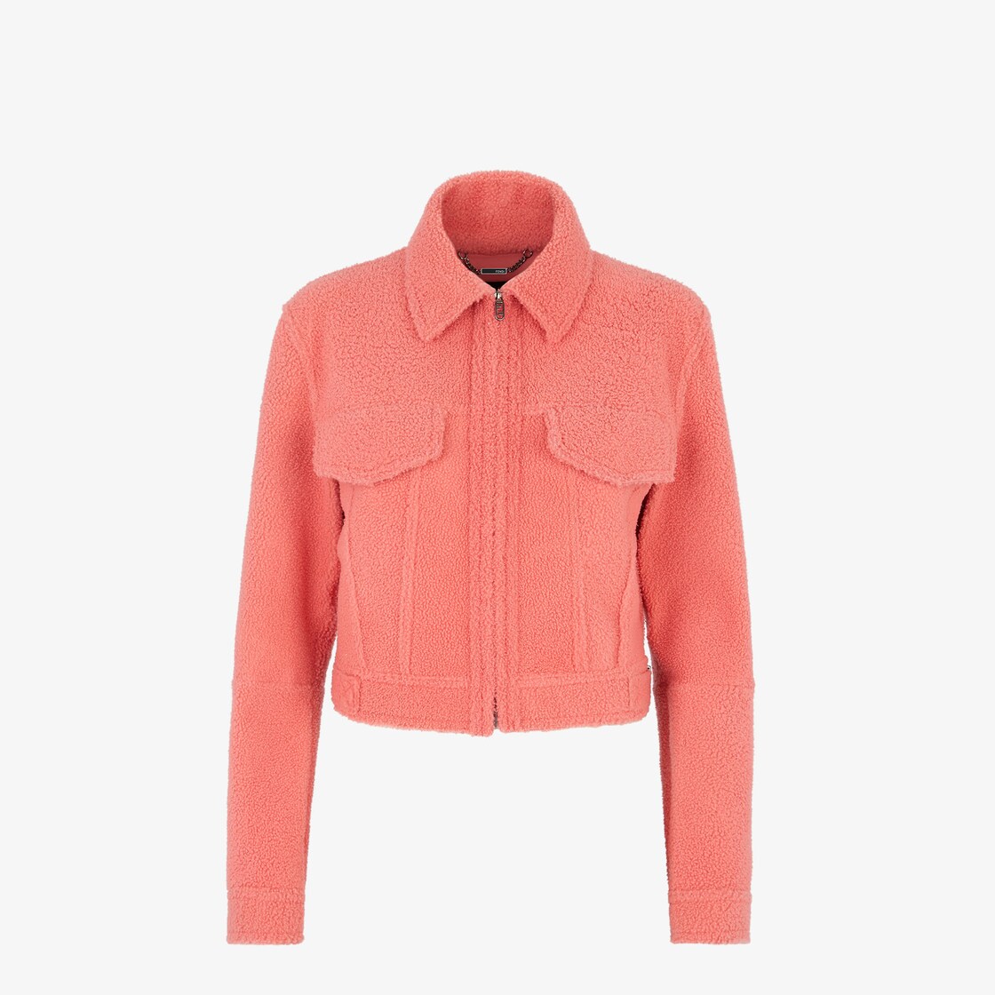 Fendi coat outlet pink