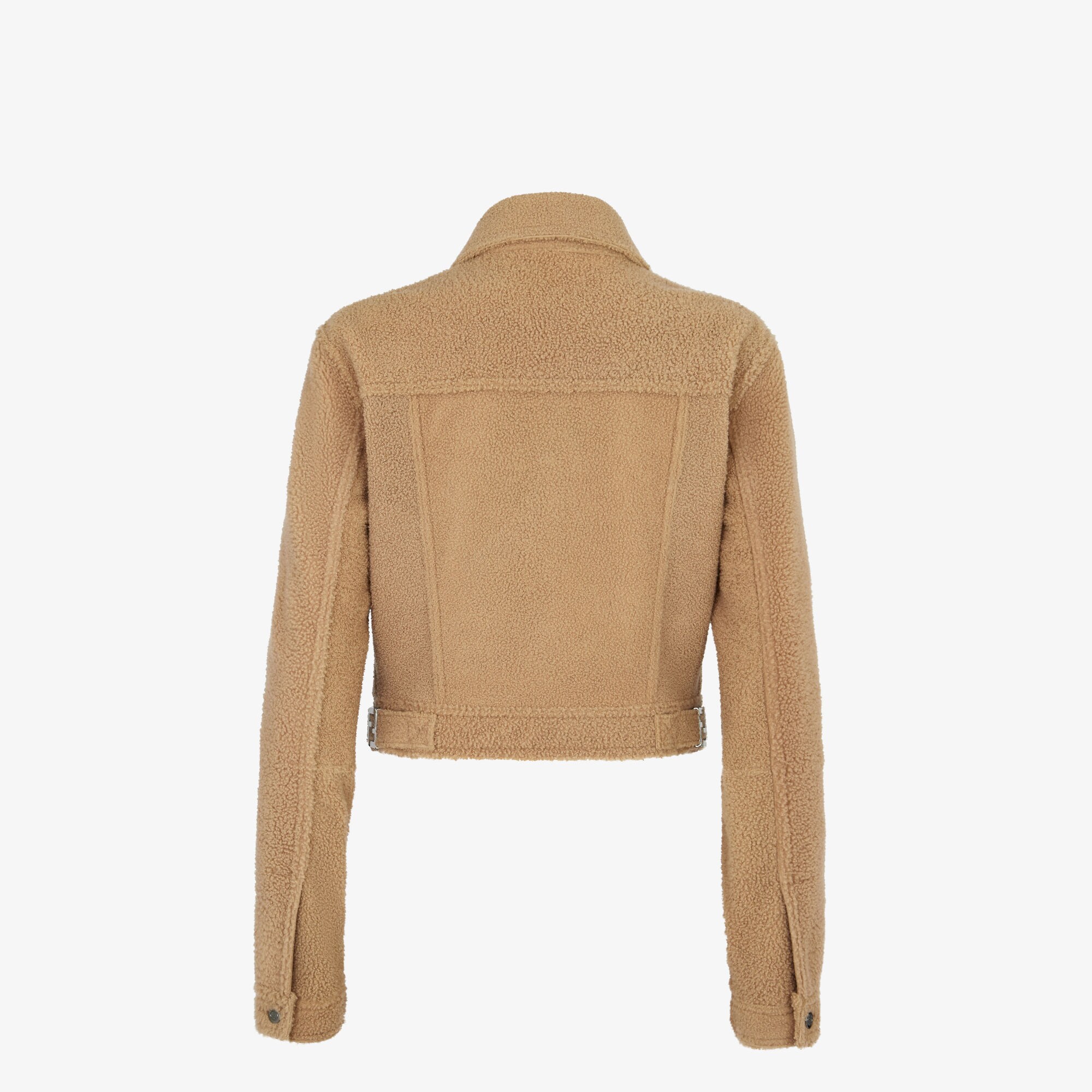 Veste Fourrure Beige Fendi