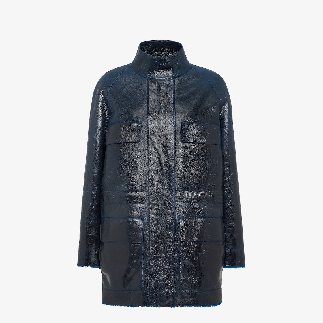 Blouson Fur Blue - Image 1/3