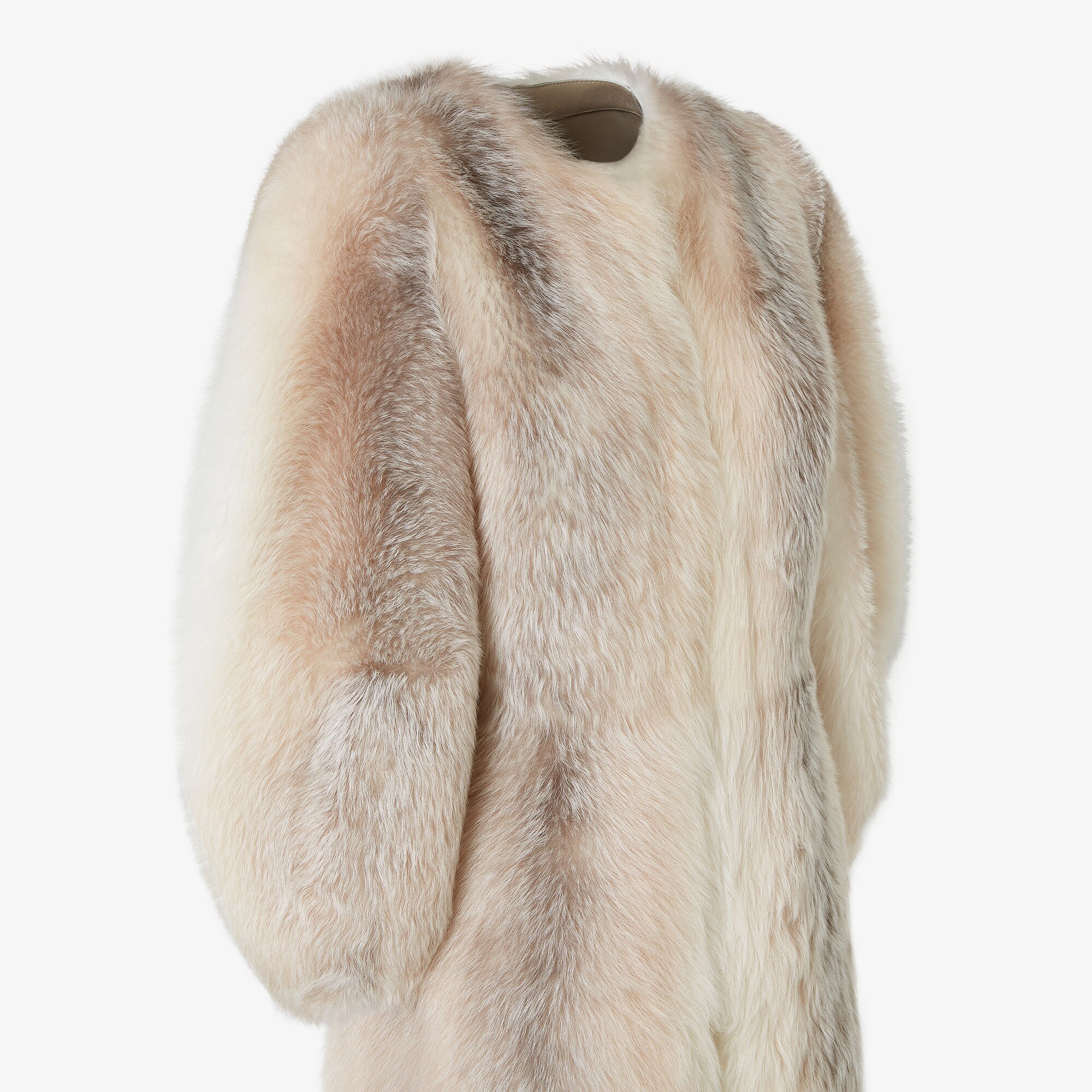 Coat Fur White | Fendi