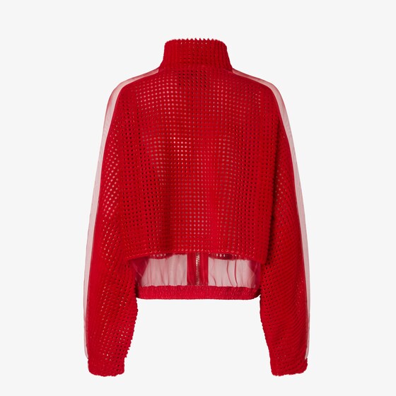 Fendi Oversize jacket with high collar and low-cut set-in sleeves | Thumbnail 2
