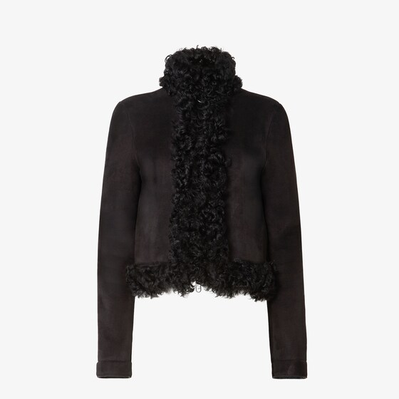 Fendi Blouson In Black