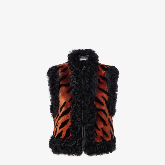 Fendi Gilet In Black