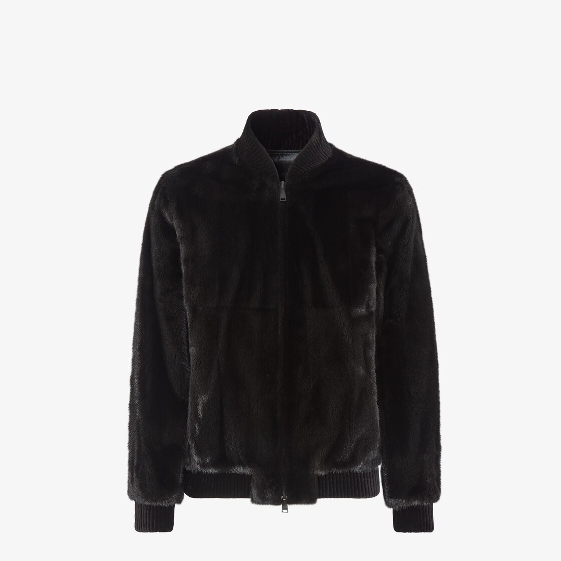 Bomber jacket - Black mink bomber