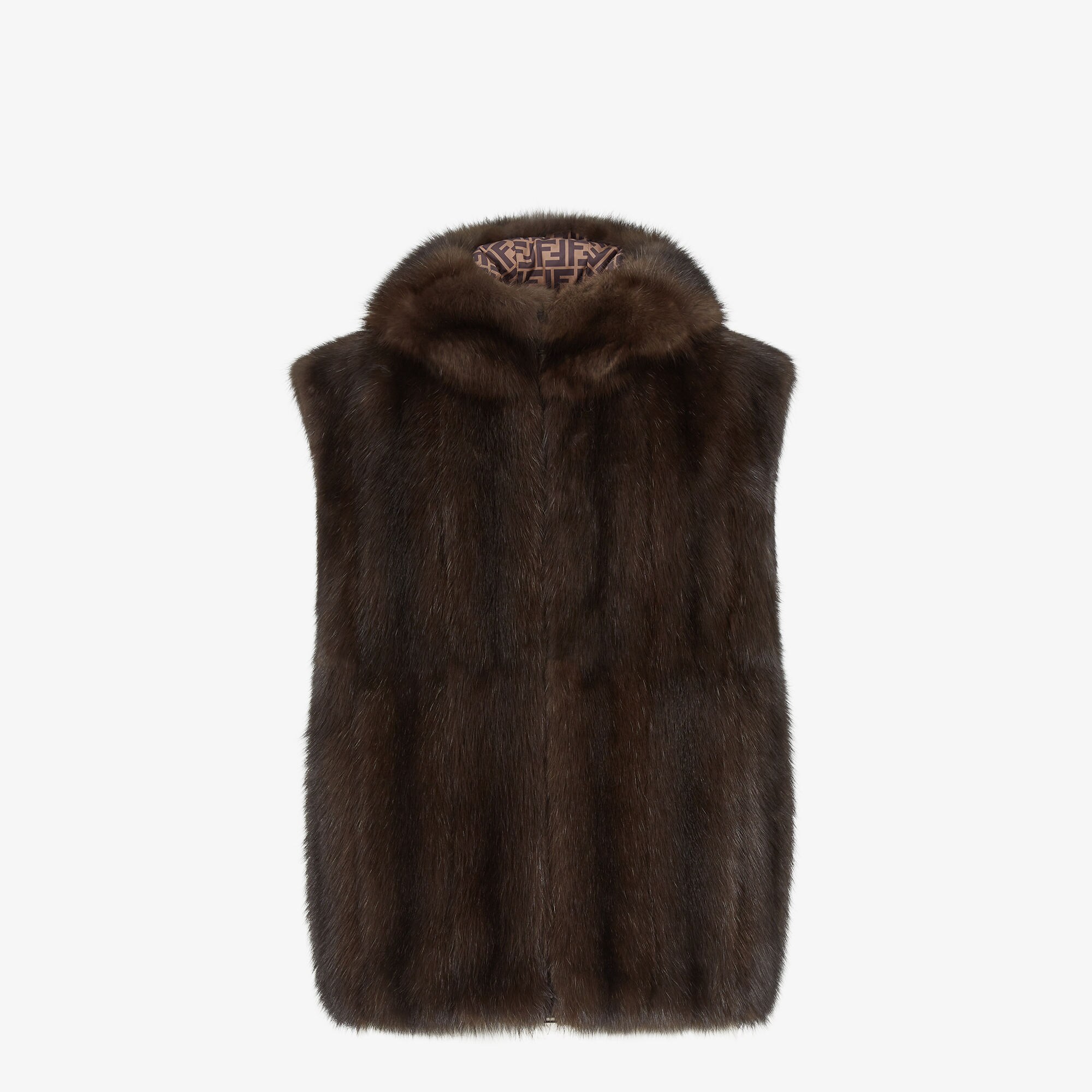 FENDI フェンディ　セーブル毛皮　帽子 FENDI フェンディセーブル毛皮帽子