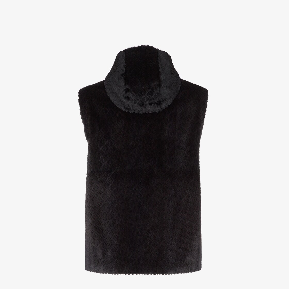 Gilet Black FF mink gilet Black - Image 2/3