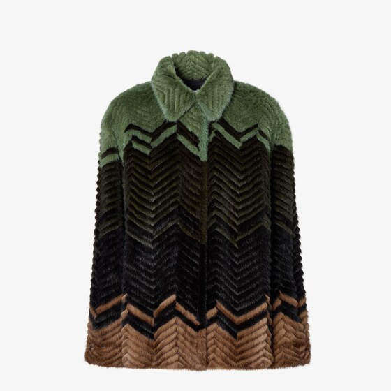 Fendi Blouson In Green