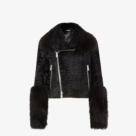 Fendi Jacket In Black