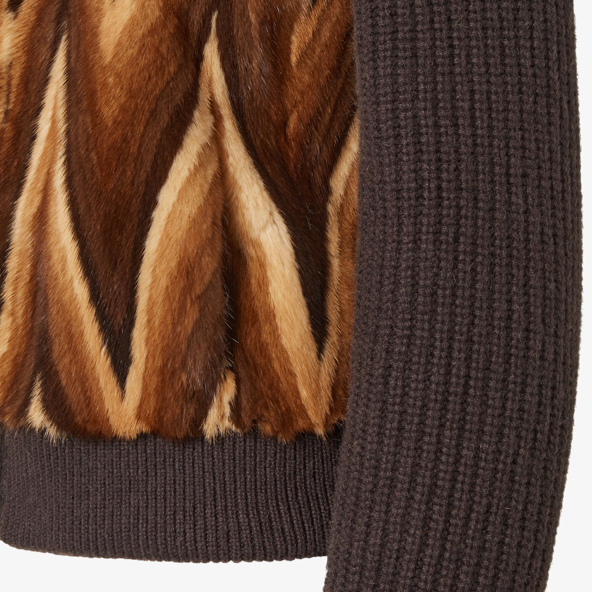 Bomber jacket Fur Brown | Fendi