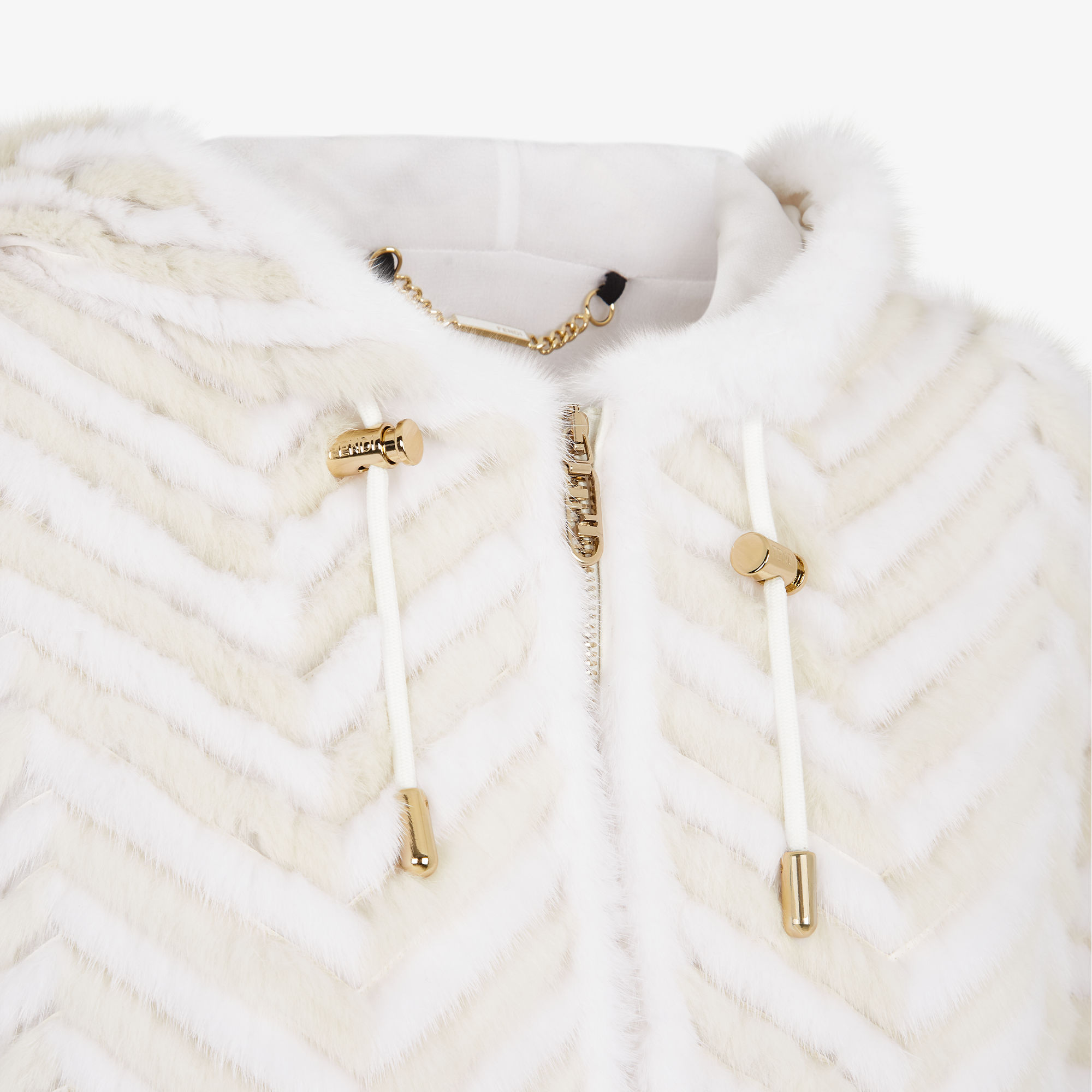 Jacket Fur White | Fendi