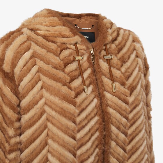 Fendi Jacket with drawstring hood and edge | Thumbnail 3