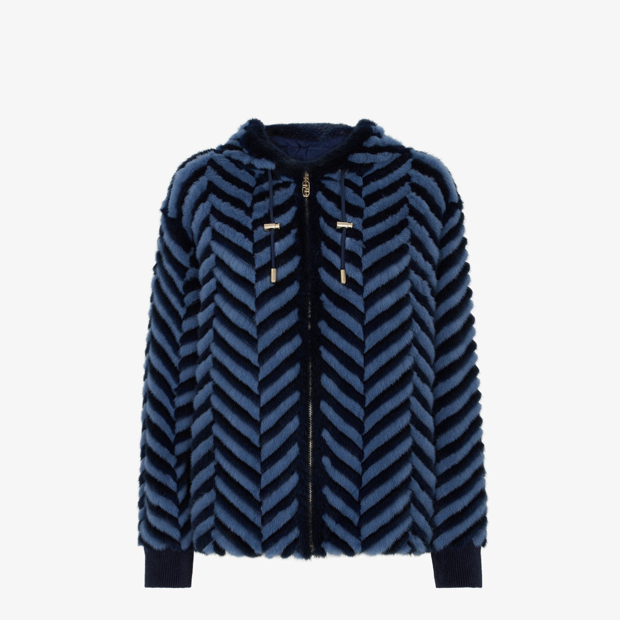 コート Fendi Dark Blue Sheepskin Jacket Fendi Dark Blue Sheepskin Jacket Women | ModeSens
