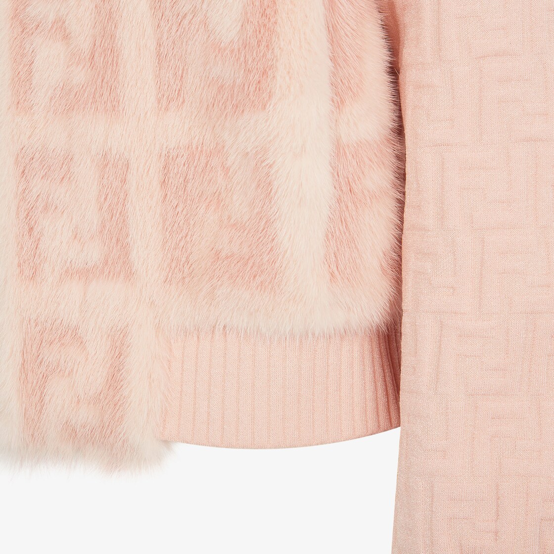 Bomber Jacket Fur Pink - Image 3/3