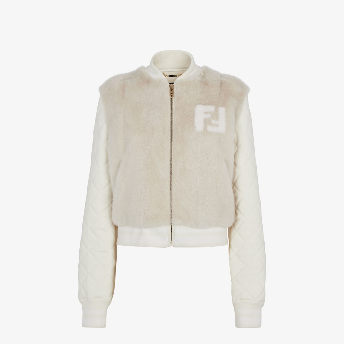 Bomber jacket Fabric White - Image 1/4