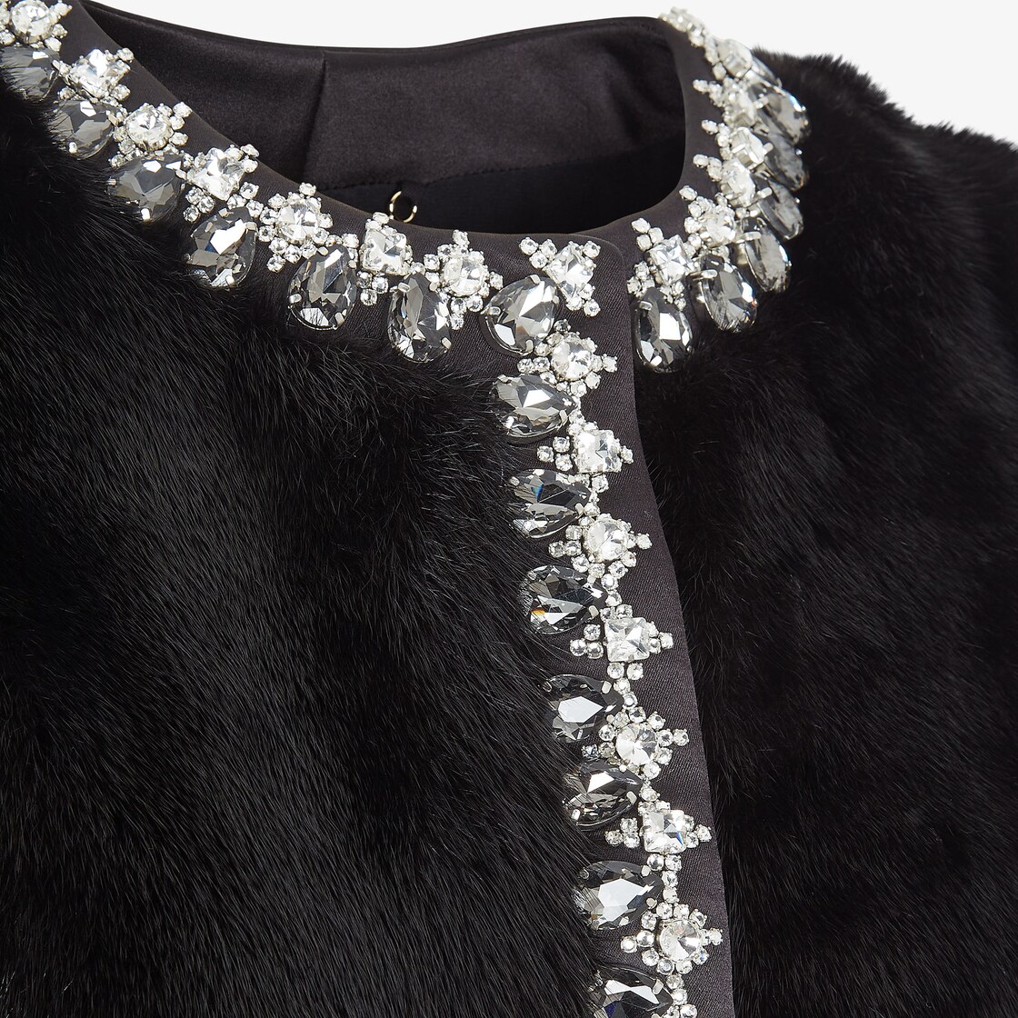 Blouson Fur Black - Image 3/3