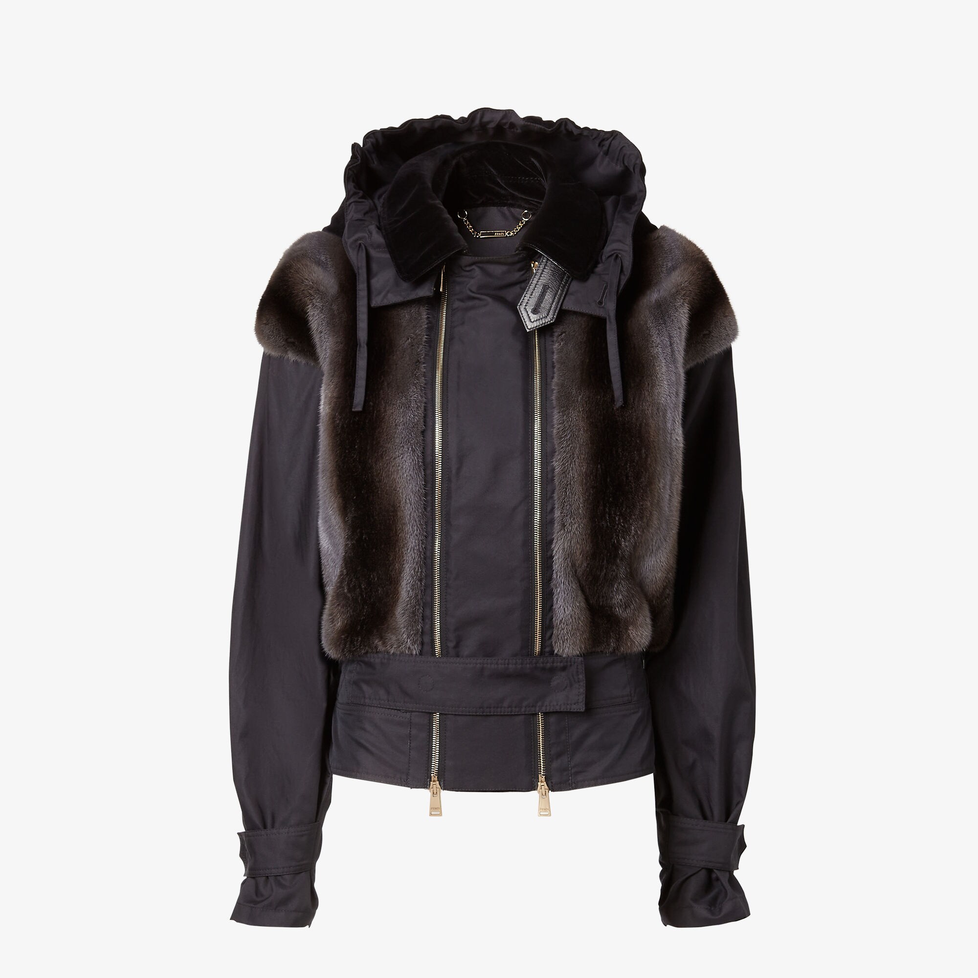 FENDI フード付きブラック　ラムレザージャケット FNE63NAWBDF0A6G_01?wid=2000&