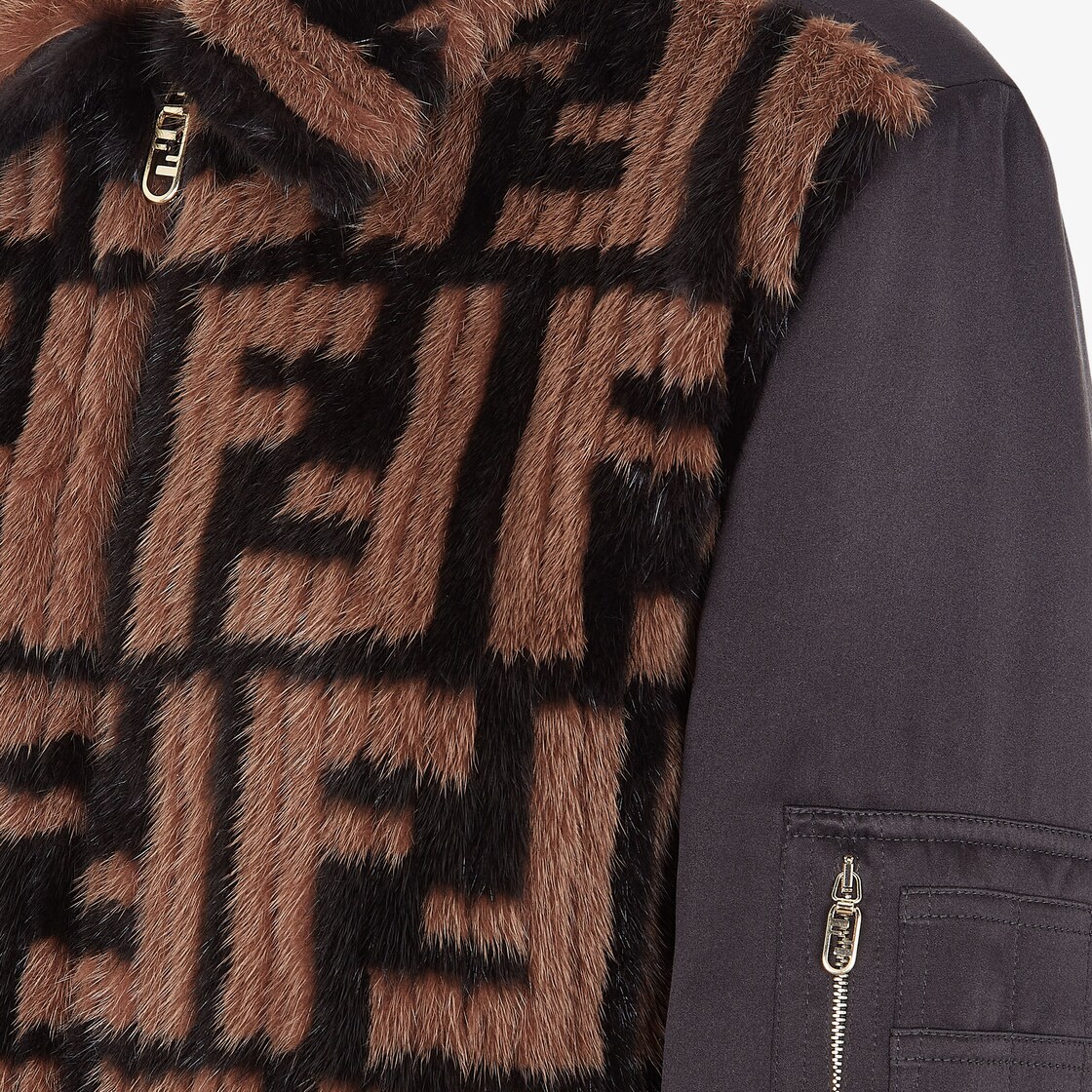 Fendi fur shop bomber jacket