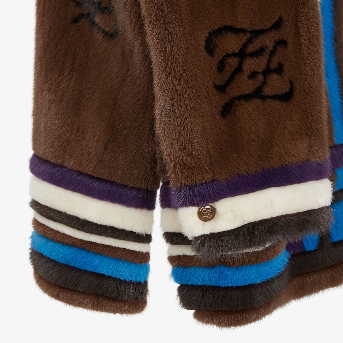 Jacket Fur Brown - Image 4/4